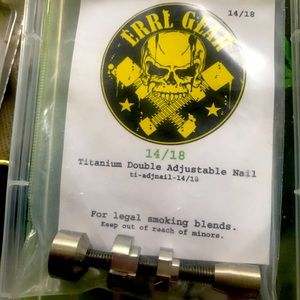 Titanium Nail Double Adjustable 14/18
